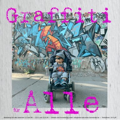 Ankündigung Graffiti-Workshop